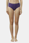 Red Rose Medium Rise Full Coverage Hipster Panty (Pack of 3) - Multicolor — thumbnail 4